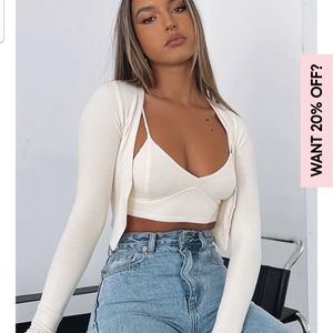 White fox Who We Are 2 piece XS